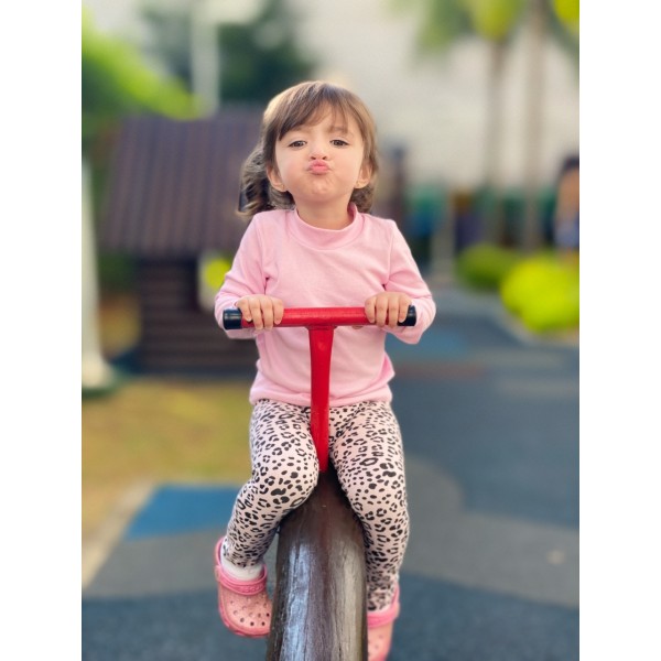 Calça Legging Infantil 1a8 anos Estampada Cotton Boa Barata