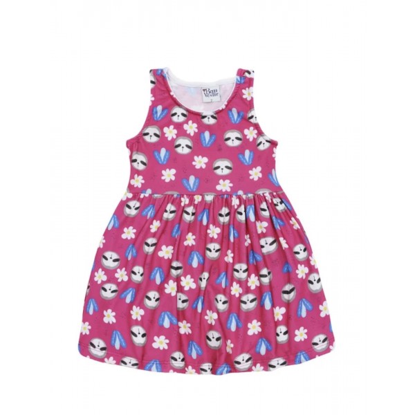 Vestido Menina Bebê Infantil Regata Estampado Calor Verão